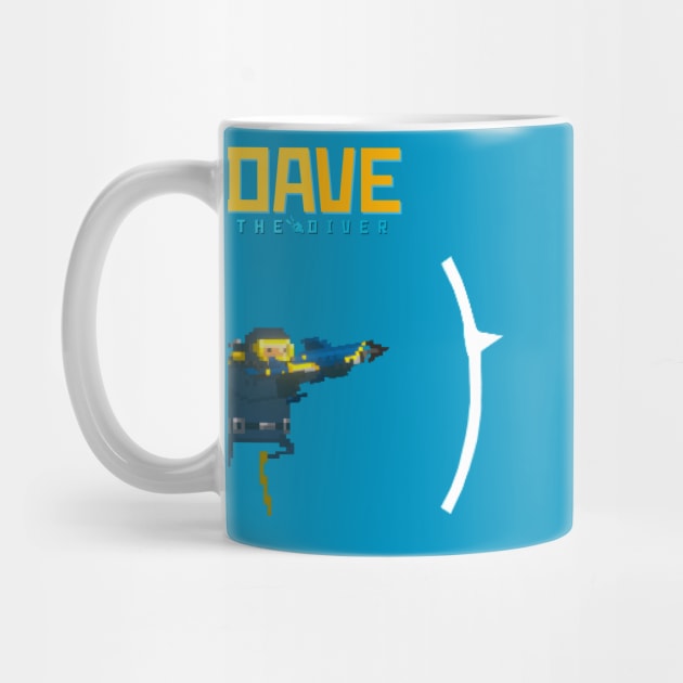 DAVE the diver - Harpoon by Buff Geeks Art